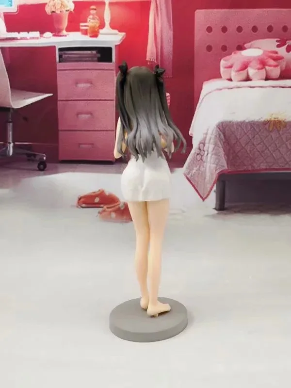 Фигурка из м/ф Судьба/большой заказ Tohsaka Rin Коллекционная модель игрушки 19 см