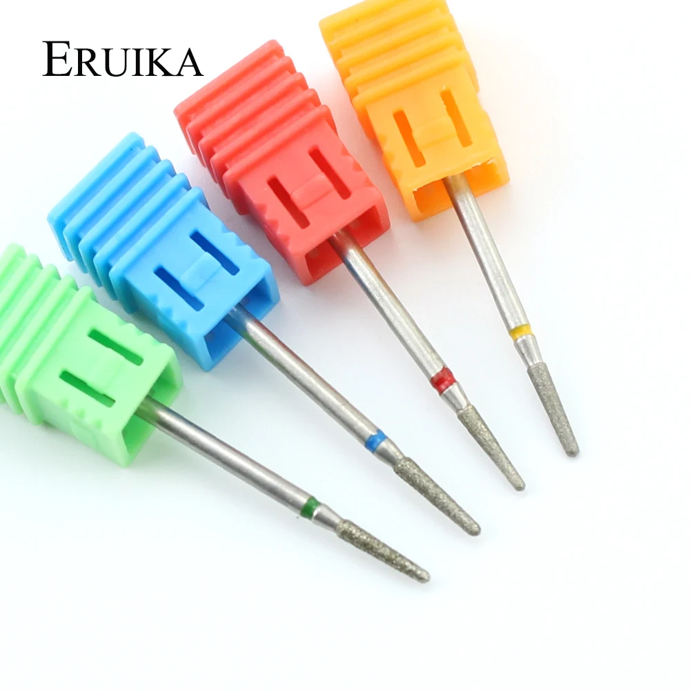 ERUIKA, 1 шт., алмазная электрическая вращающаяся дрель для ногтей, фрезы для маникюра, пилочки для ногтей, сверло из металла, инструменты для педикюра