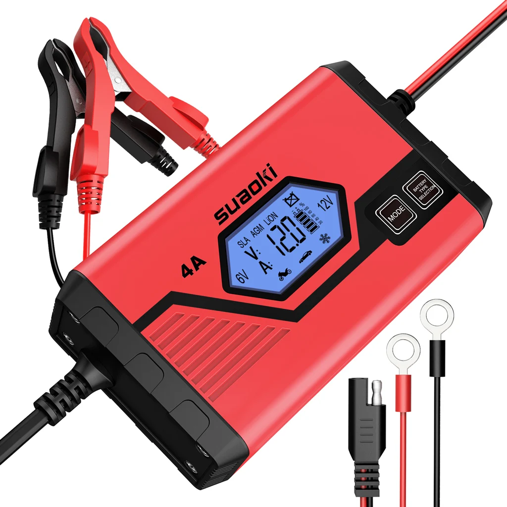 Suaoki ICS4 Plus CarJump стартер, внешний аккумулятор, внешнее перезаряжаемое зарядное устройство для мотоцикла, автомобильное зарядное устройство