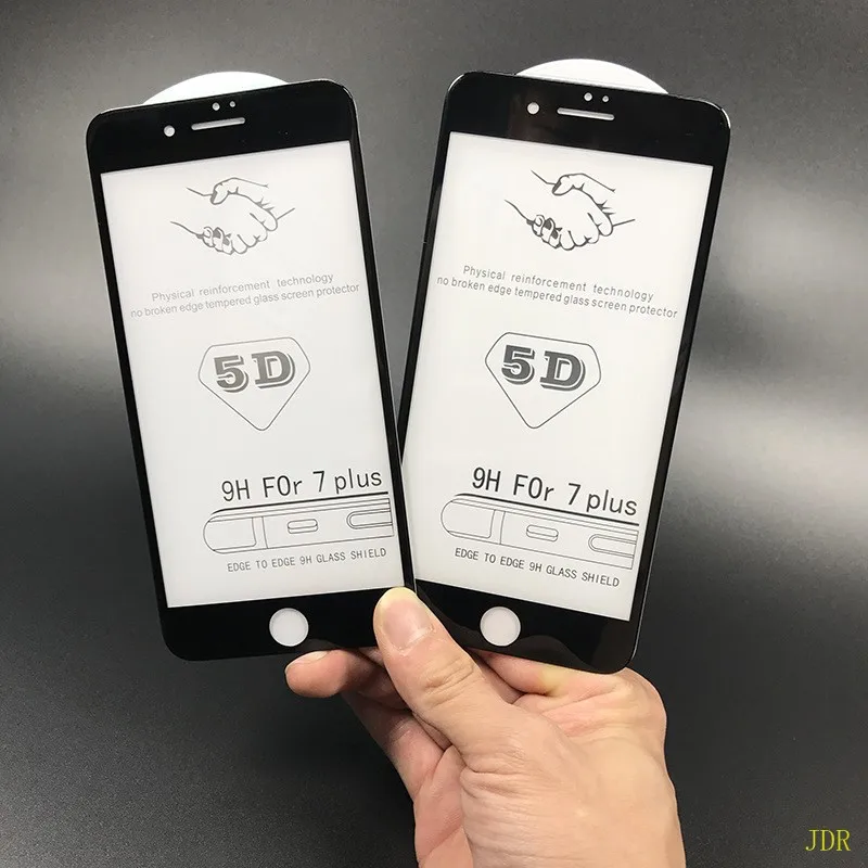 100 шт 5D изогнутая прозрачная пленка из закаленного стекла для iphone X 10 Премиум