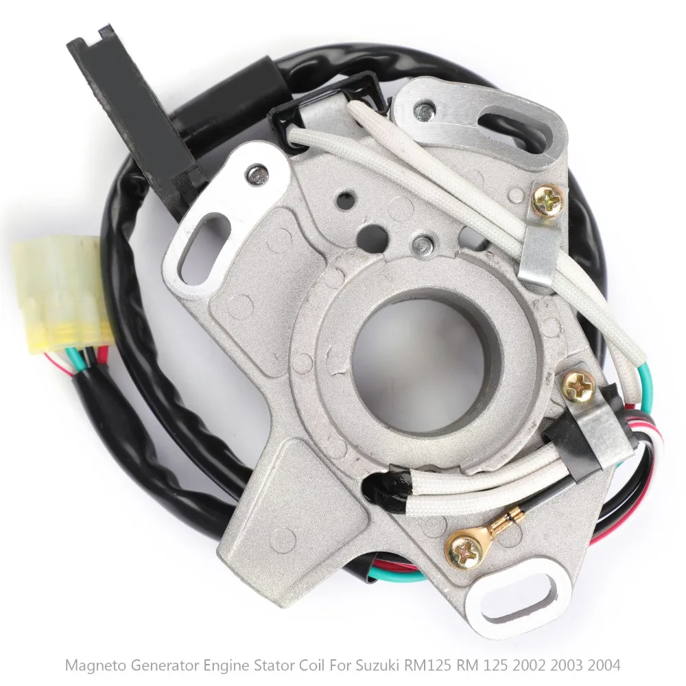 Генератор мотоцикла Areyourshop катушка статора для Suzuki RM125 RM 125 2002 2003 2004 OEM Repl.