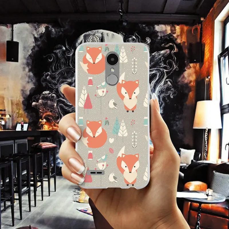 For LG K4 K7 K8 K10 2017 G2 G3 Mini G4 Spirit G5 G6 V10 V20 V30 Nexus 5X Bag Soft TPU Mobile Phone Cases Cute Cartoon Aniaml Fox |