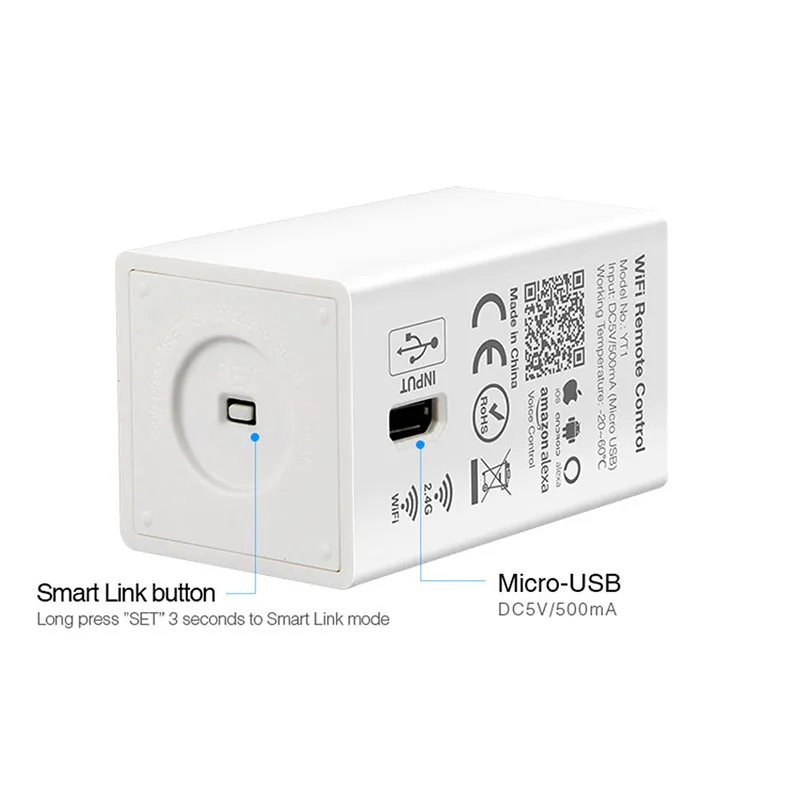 Milight YT1 WiFi голосовой пульт дистанционного управления DC5V USB Smart 4G IOS Android APP