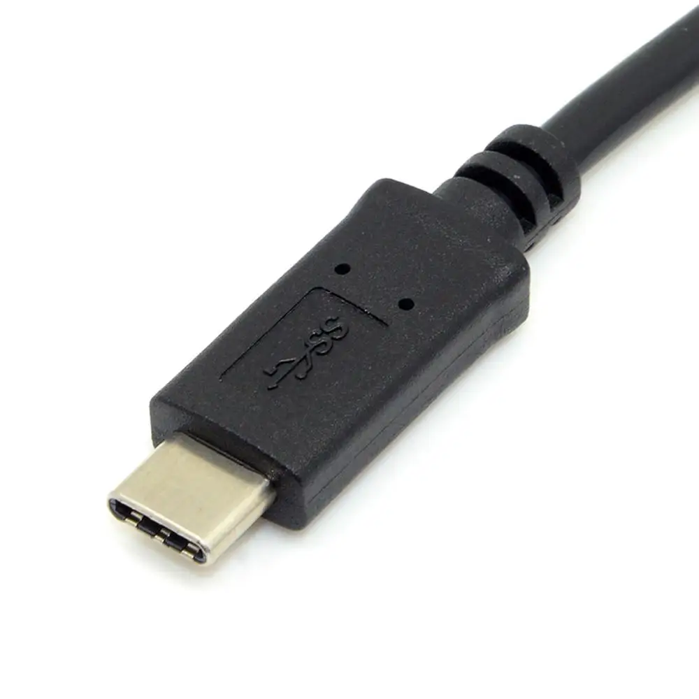 Реверсивный USB C Type к 2 0 90 градусов левый и правый угловой кабель для передачи