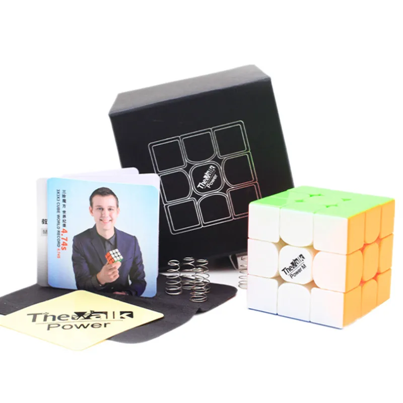 Новый скоростной куб Qiyi Mofangge Valk3 Power 3x3x3 магический кубик для WCA профессиональные