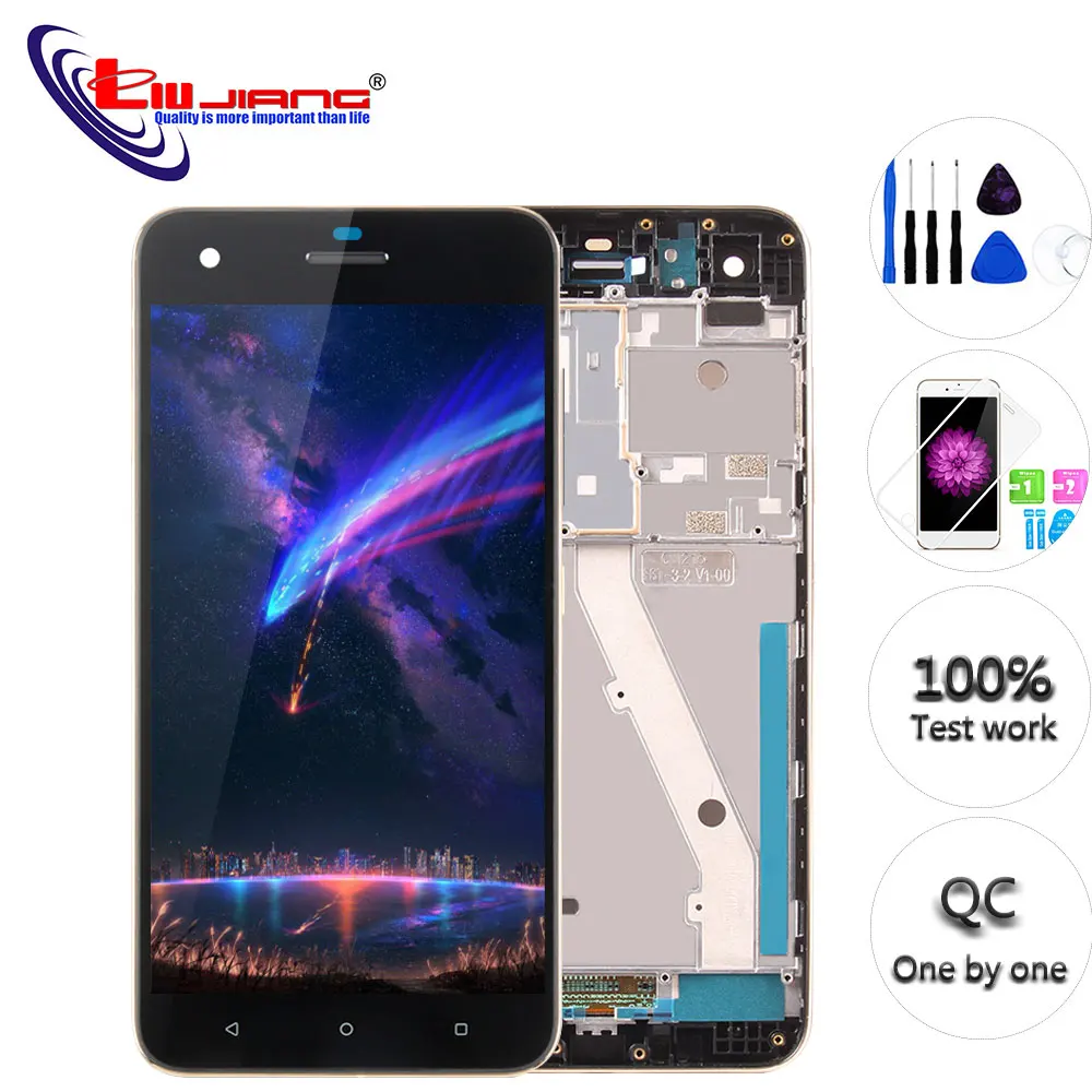 5," дисплей для htc Desire 10 Pro lcd сенсорный экран рамка панель дигитайзер сборка Замена с рамкой сборка