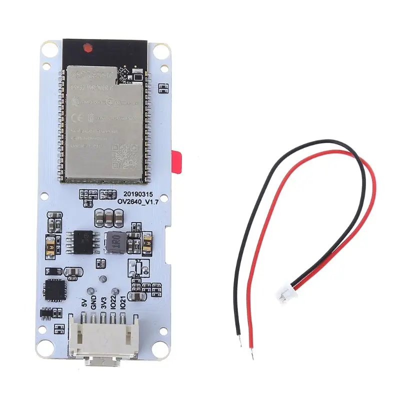 Набор 2 TTGO t-камера ESP32 WROVER& PSRAM модуль камеры ESP32-WROVER-B OV2640 модуль камеры 0,96 OLED - Комплект: Набор 2