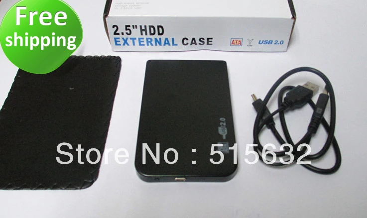 Корпус для внешнего жесткого диска 2 5 дюйма SATA USB 0 (черный)|disk case|hard drive enclosuredrive
