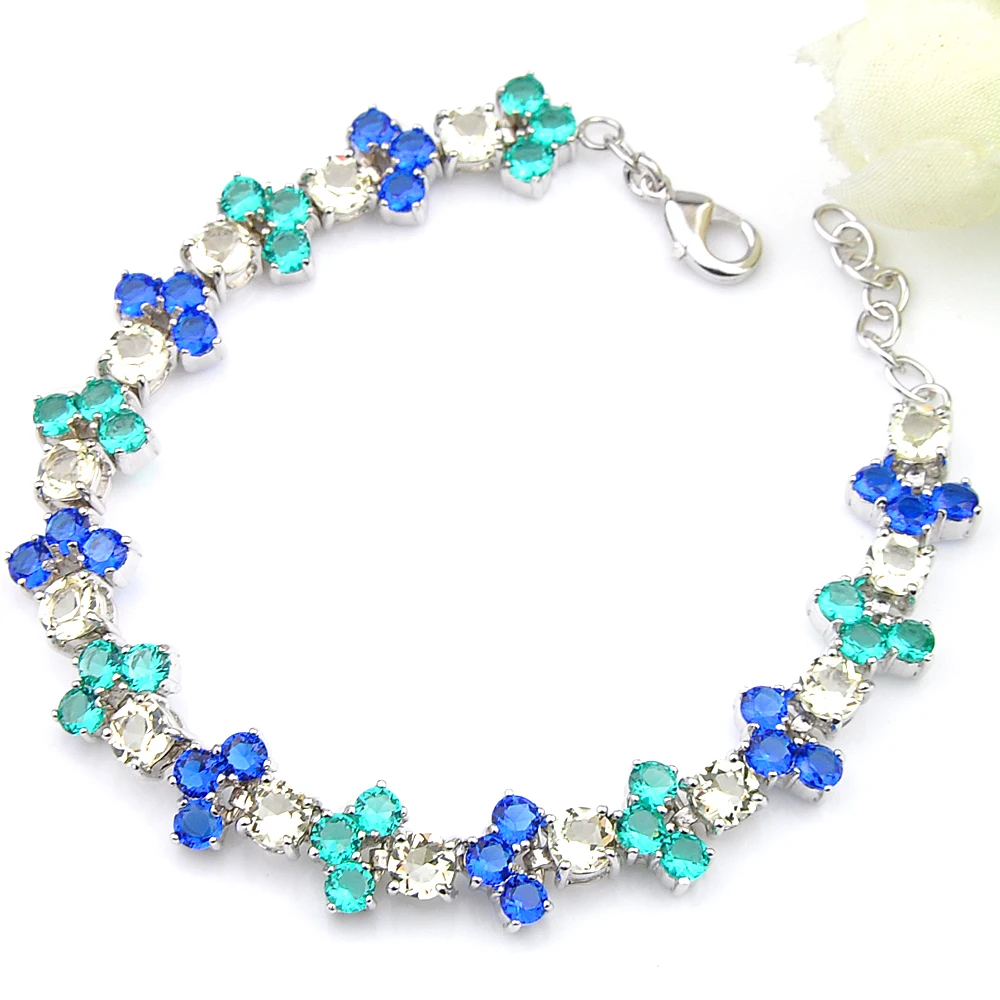 Классический огонь падение зеленый кварц кристалл кубического циркония