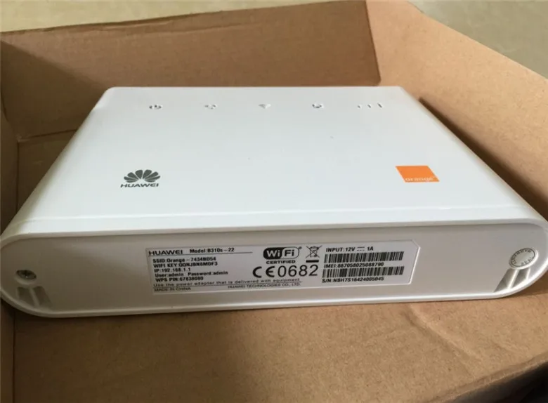 Разблокированный Huawei B310 B310s 22 150 Мбит/с 4G LTE CPE WIFI роутер модем с слотом для sim карты
