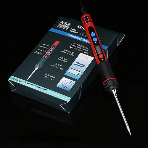 USB Soldering Iron 5 в 10 Вт ЖК-цифровой USB паяльник Регулируемая температура soldeerbet Solda паяльник BGA паяльная станция сварочные инструменты - Цвет: USB Soldering Iron