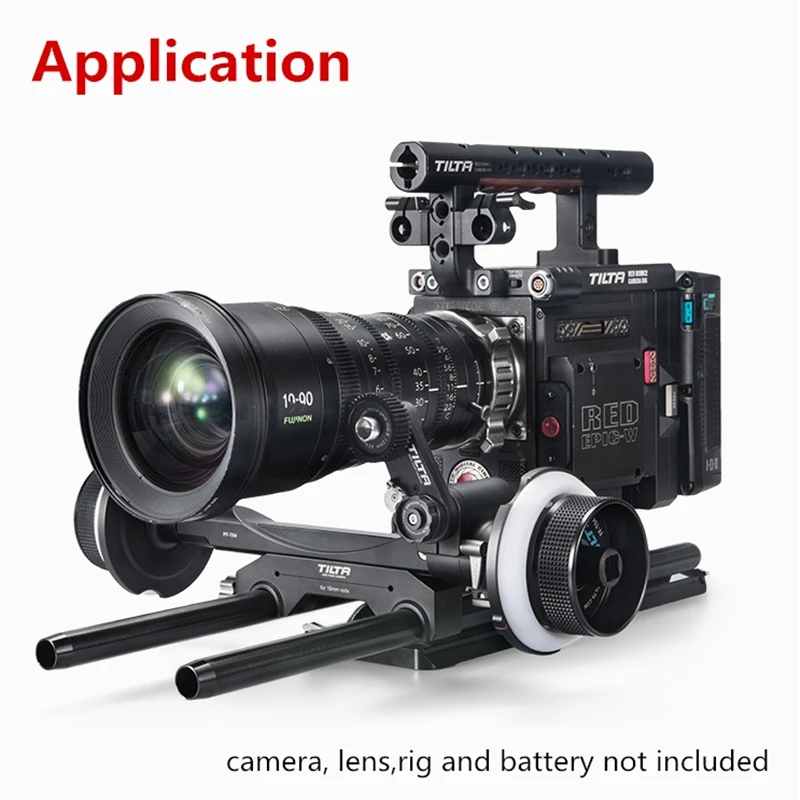 Двойной фокус Tilta набор для фокуса студийной съемки Flim 19mmm RED ARRI BLACKMAGIC|follow focus kit|follow