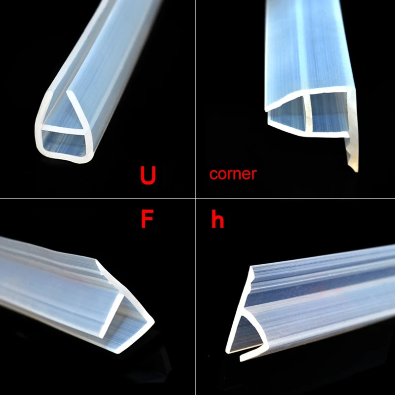 Резиновый уплотнитель для душа Strip силиконовые уплотнители раздвижных окон