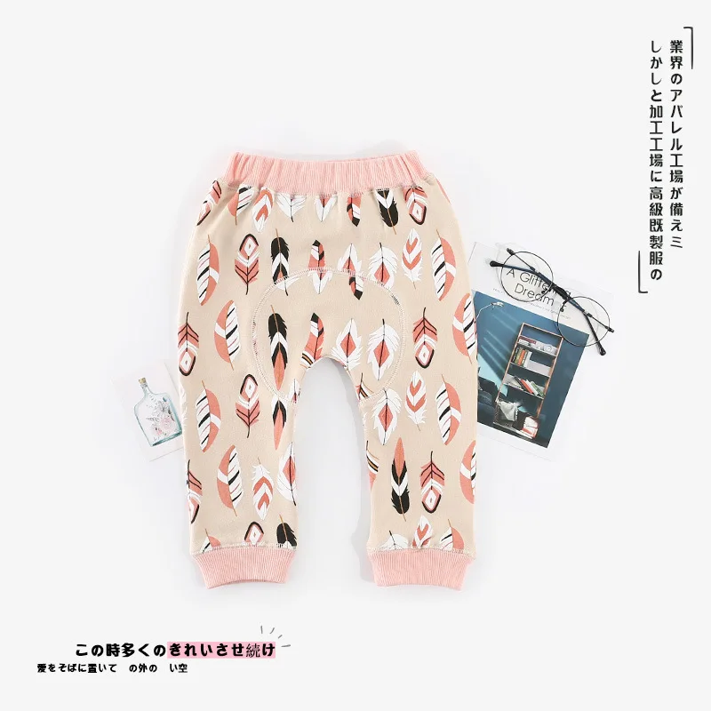 2018 осень Штанишки для малышей Носки с рисунком медведя из мультика облако