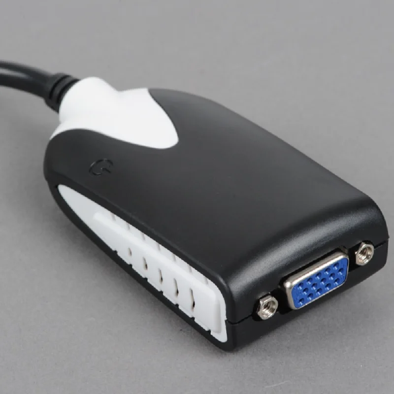 Лидер продаж внешний кабель-адаптер USB 3 0 для видеокарты VGA Win 7/8 | Электроника