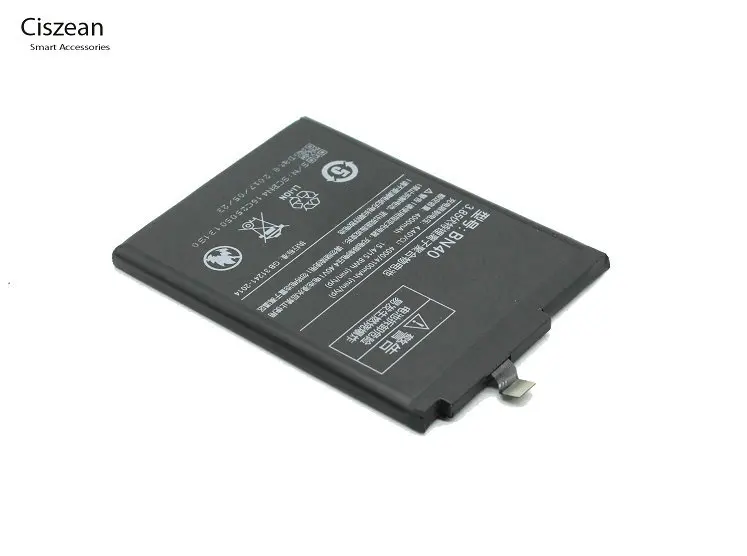 Ciszean 5 шт./лот BN40 / BN 40 Сменный аккумулятор для Xiaomi Redmi Redrice Hongmi 4 Pro Prime 3 ГБ 3G 4000 мАч