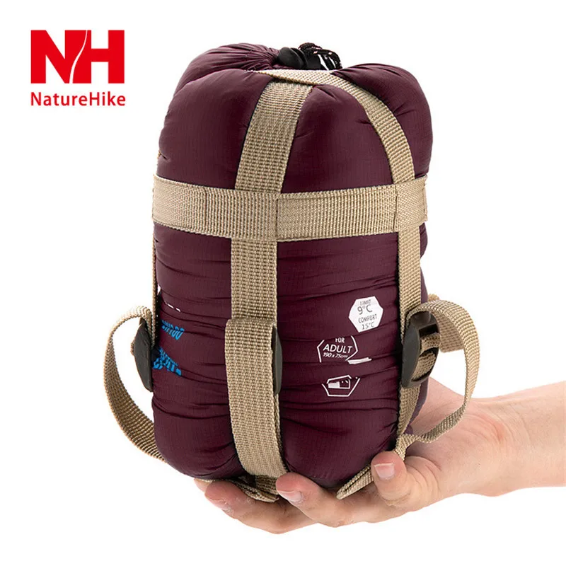 5 цветов NatureHike мини сверхлегкий Multifuntion портативный конверт спальный мешок спорт