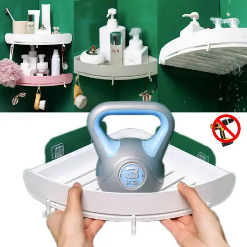 Треугольная полка для душа в ванную комнату угловой держатель хранения