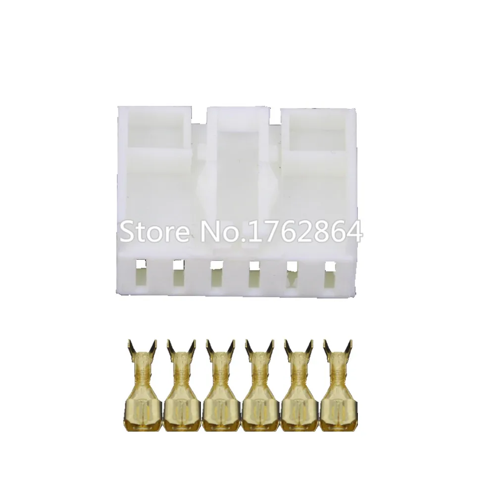 

6 Pin Clamp Car Connector Car Connector Female Connector DJ7061Y-5-21 6P
