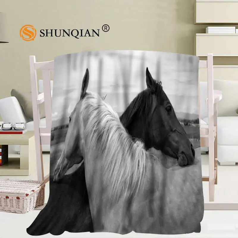 ?? カスタム馬サンゴ毛布旅行ソファfalafel毛布ソフトふわふわ暖かい 56 × 80 インチ 50X60inch 40X50inch