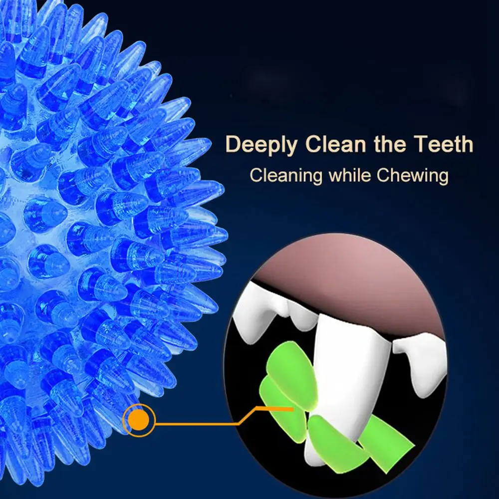 Мягкие шарики для собак резиновые игрушки собачьих шариков чистящие зубы