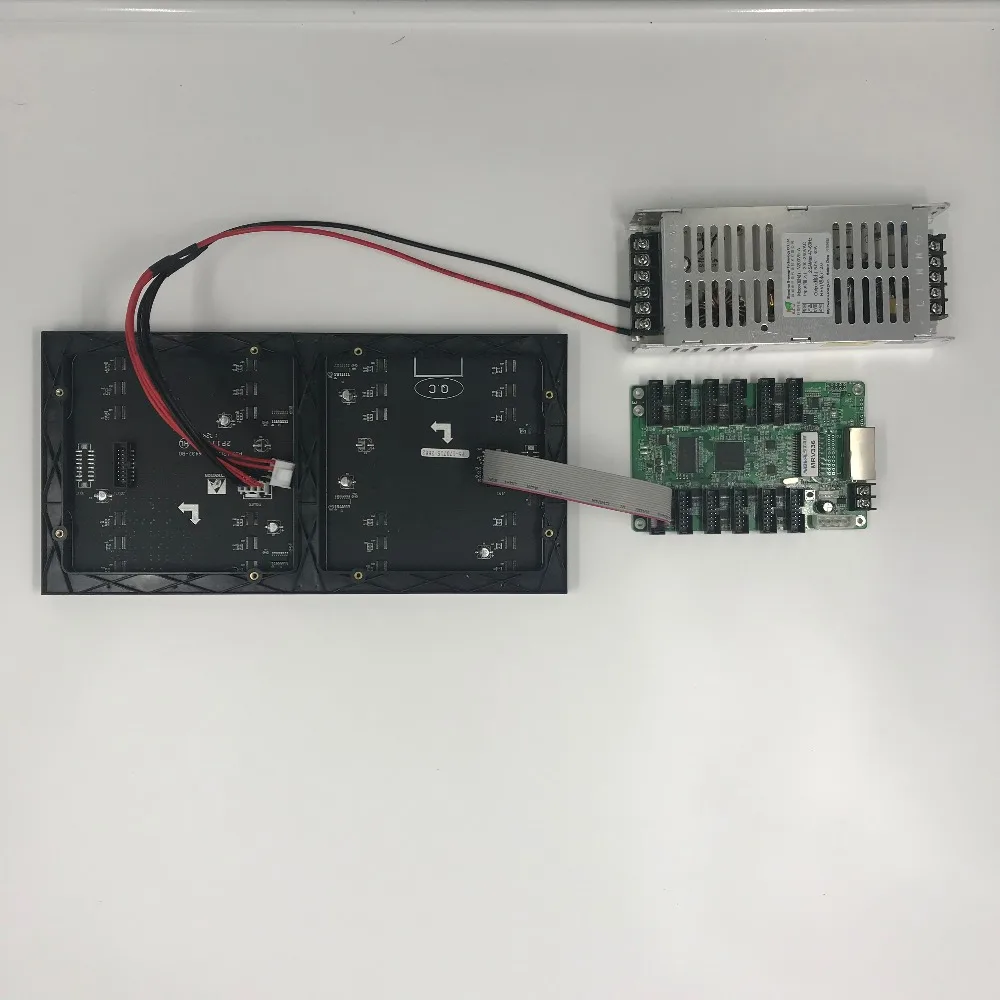 Светодиодная панель rgb SRY p5 SMD2121 64*32 пикселя 320*160 мм | Электронные компоненты и