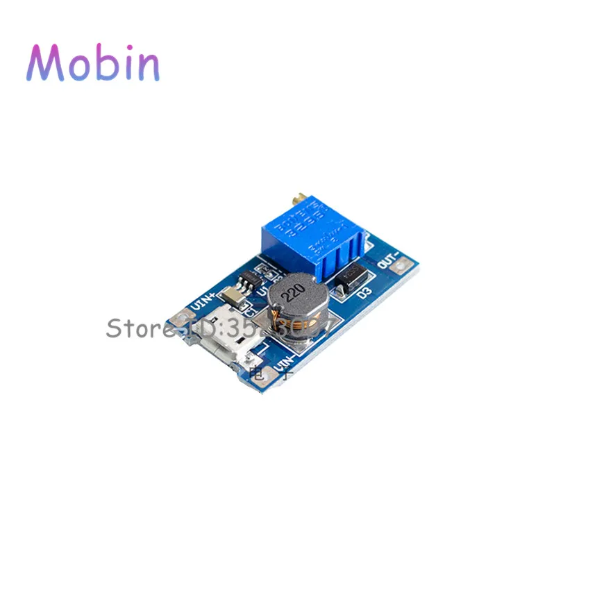 20 шт./лот усилительная плата 2A Модуль повышения мощности с широким входным