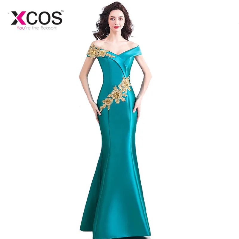 XCOS Бесплатная Доставка бирюзовое ожерелье из ракушек невесты жениха платья с