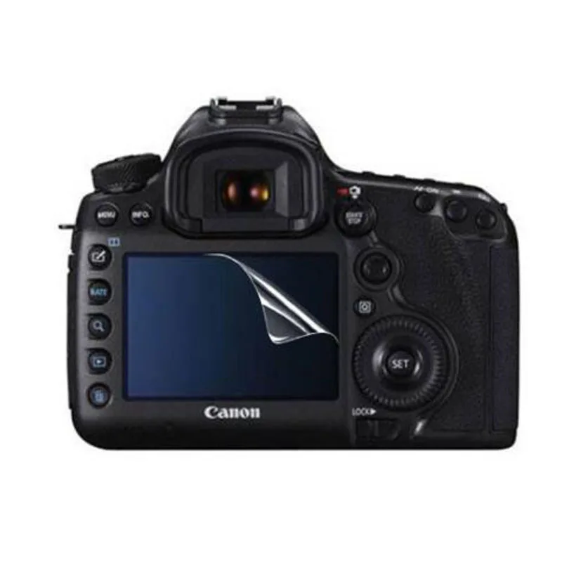 3x прозрачное ПЭТ защитное покрытие ЖК экрана для Canon EOS 5D Mark III IV Mark3 Mark4 5DIII 5D3 5D4 5DS R
