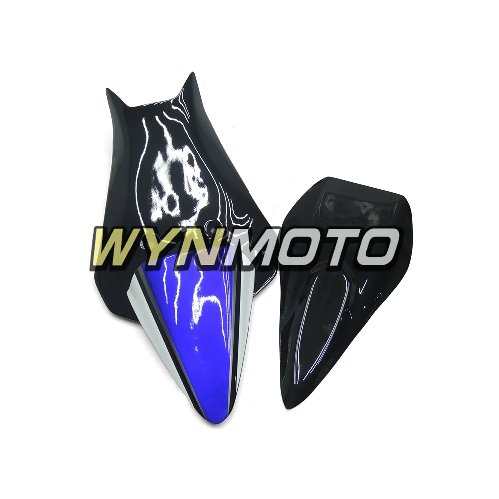 Синий белый стекловолокно гоночный комплект обтекателей для Yamaha R6 2008- 08-16 год кузов детали рамы мотоцикла корпус