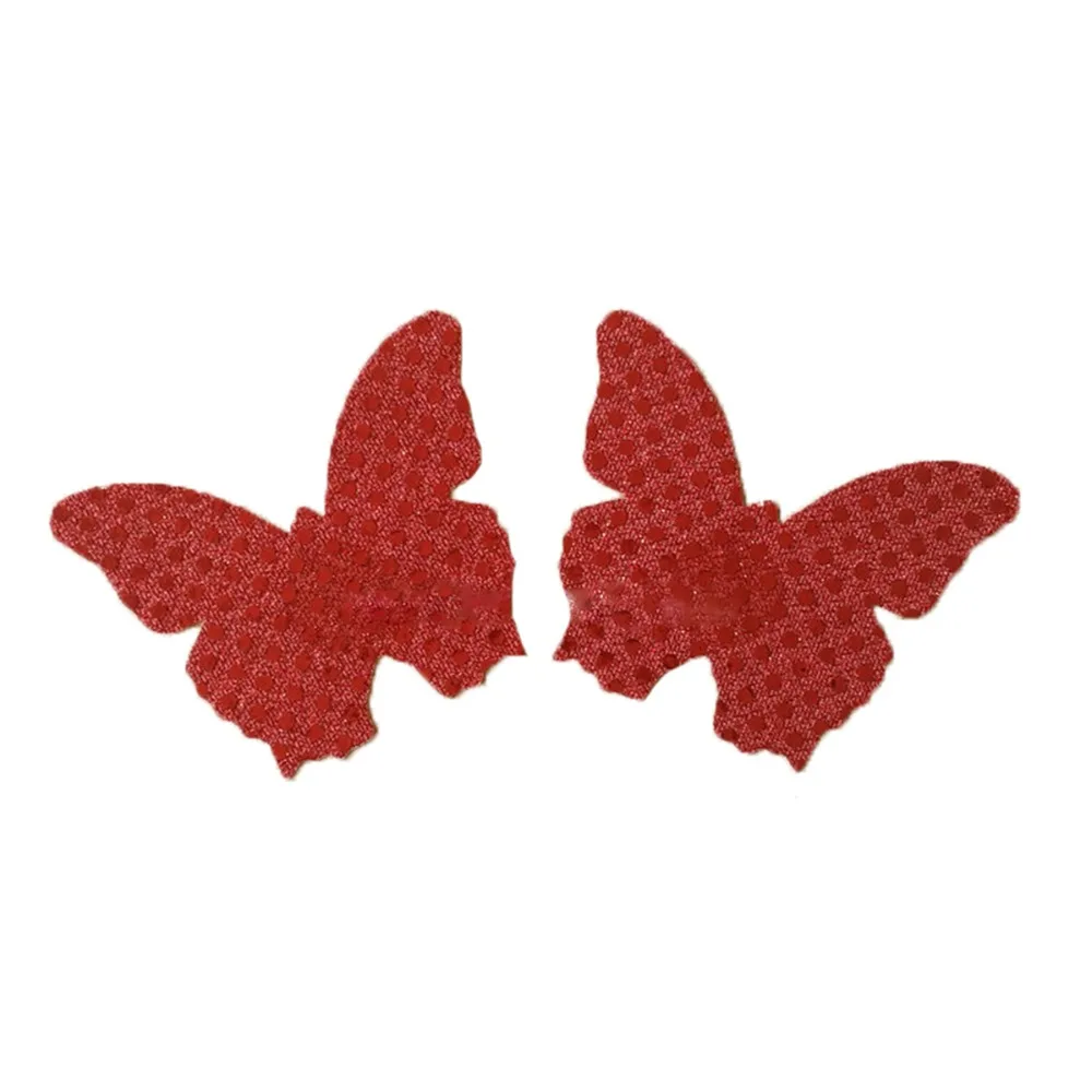 Женская самоклеющаяся накладка на соску в форме бабочки невидимые наклейки