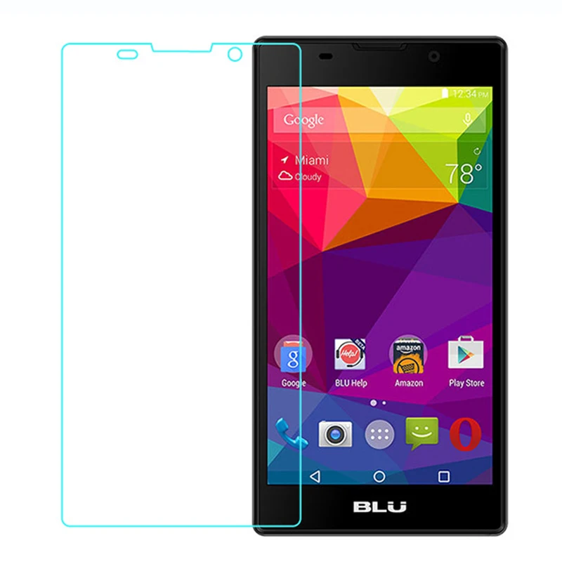 BLU advance 5 0 Оригинальное закаленное стекло 9H Высококачественная защитная пленка