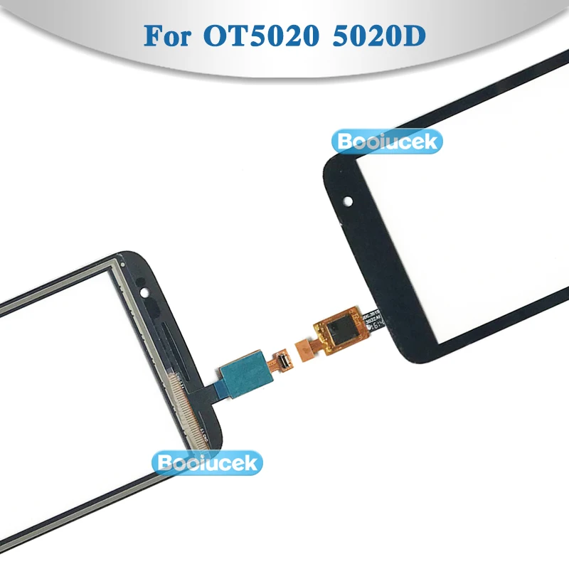 

High Quality 4.0" For Alcatel One Touch M'Pop OT5020 5020D Touch Screen Digitizer Sensor Outer Glass Lens Panel