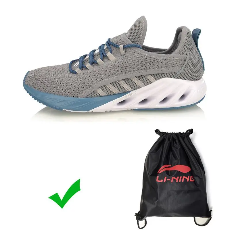 Li-Ning Для мужчин LN-ARC удобные кроссовки для бега светильник Вес дышащая подкладка комфорт Спортивная обувь Кроссовки ARHP017 SJFM19 - Цвет: ARHP017-8H
