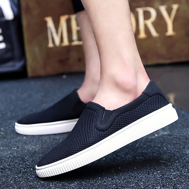 2017 Мужчины Mesh обувь Кроссовки Открытые Летние Случайные Мужская Обувь Дышащий