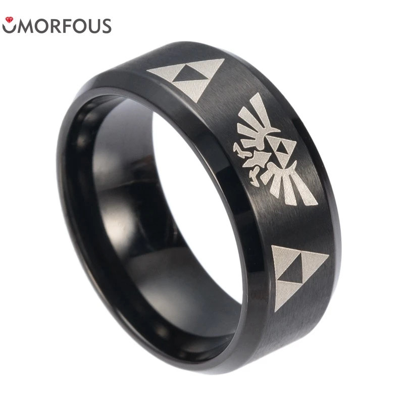 #6-12 мультфильм Аниме Легенда о Зельде Косплей фигурка титановая сталь кольцо 50 |