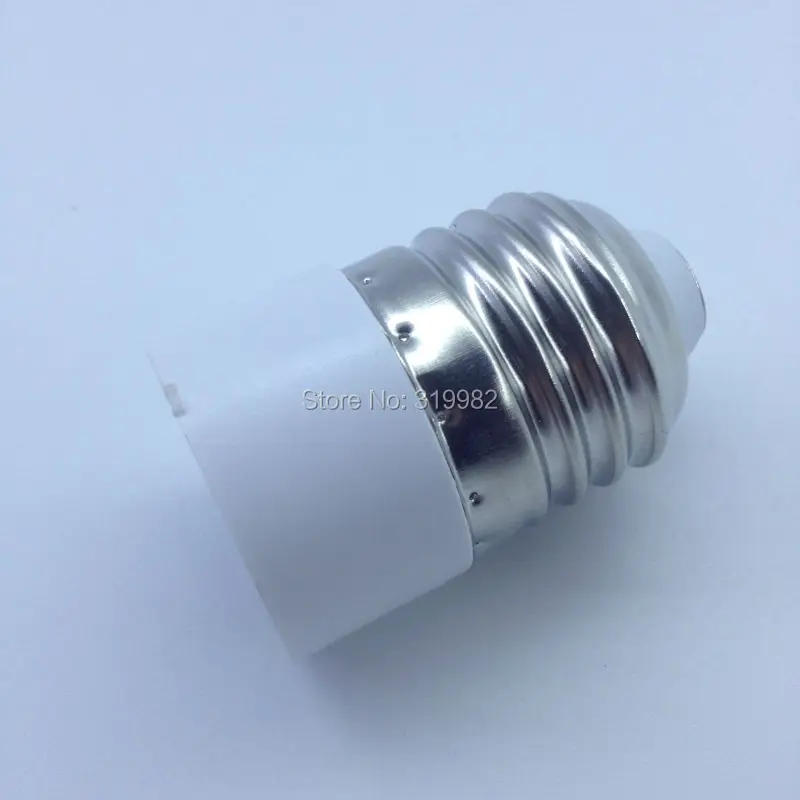 10 PCS E27 to E14 lamp Holder Converter Socket Conversion LED Halogen candle light Bulb Base Copper Adapter Fireproof Material | Лампы и