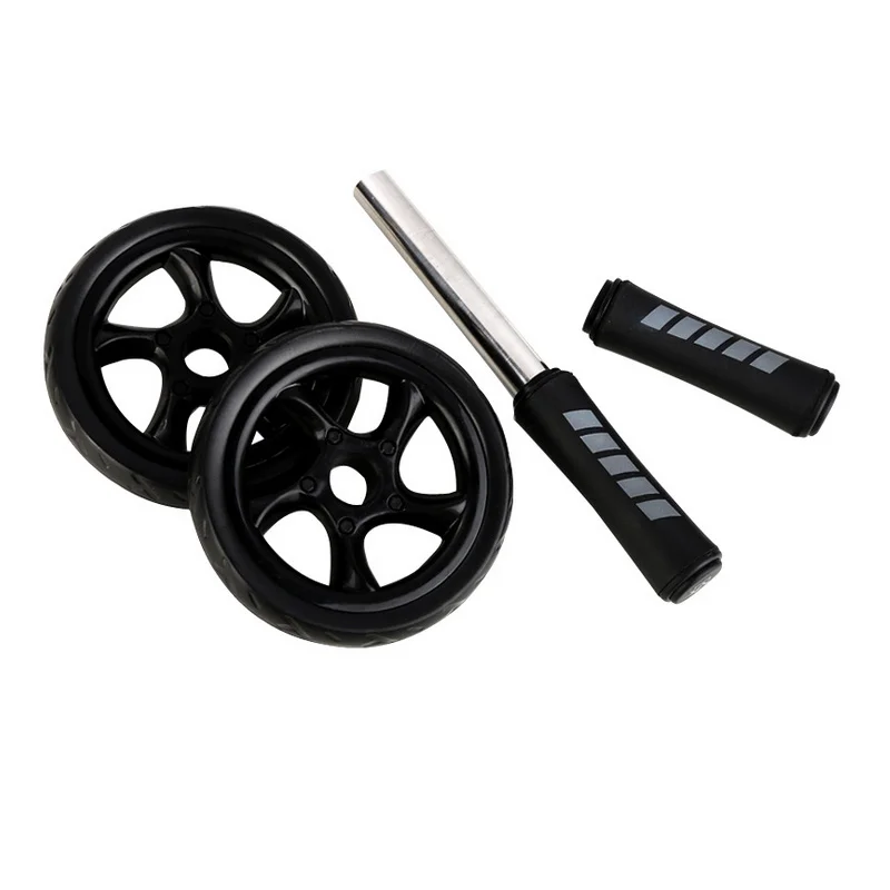 Без шума абдоминальное колесо для дома оборудование фитнеса с ковриком