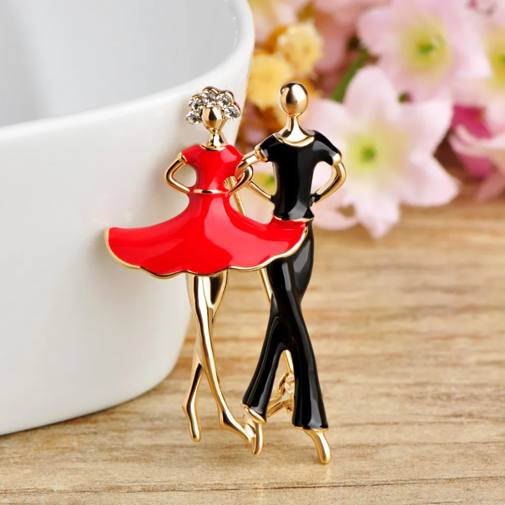 Эмалированная брошь для балета танцовщицы мужская и женская булавка хиджаба