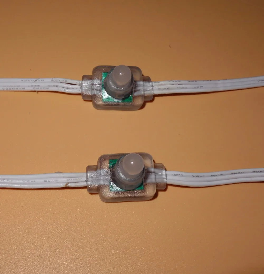 DC5V WS2811 светодиодная умная гирлянда Адресуемая IP65 Номинальная Тип литья под