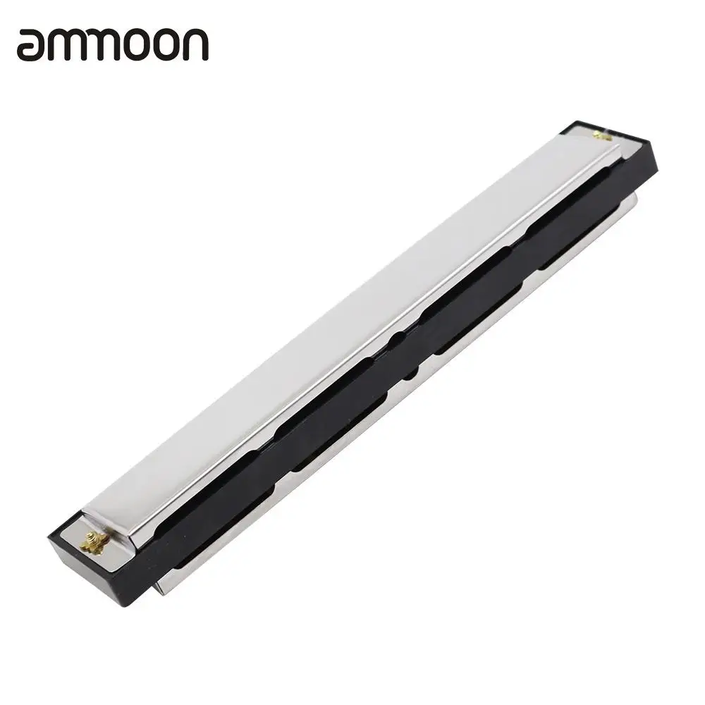 

Губная гармошка ammoon C Key, 24 Отверстия, тремоло, губная гармошка для начинающих студентов