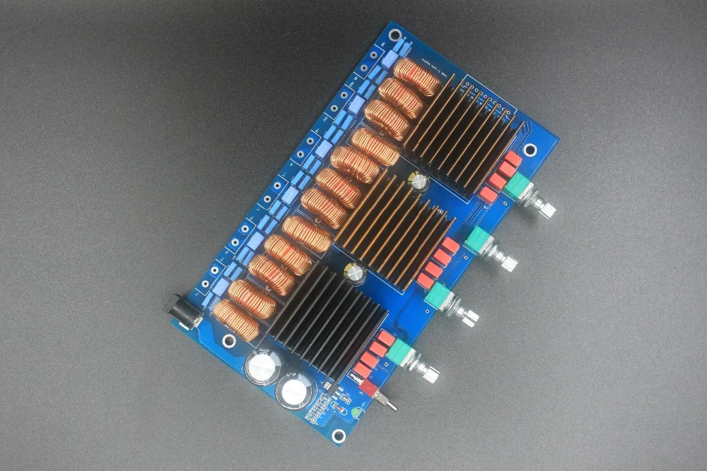 TDA7498E 6X100 W 6 канальный равных Плата усилителя мощности 5 1 усилителя|5.1 amplifier board|power