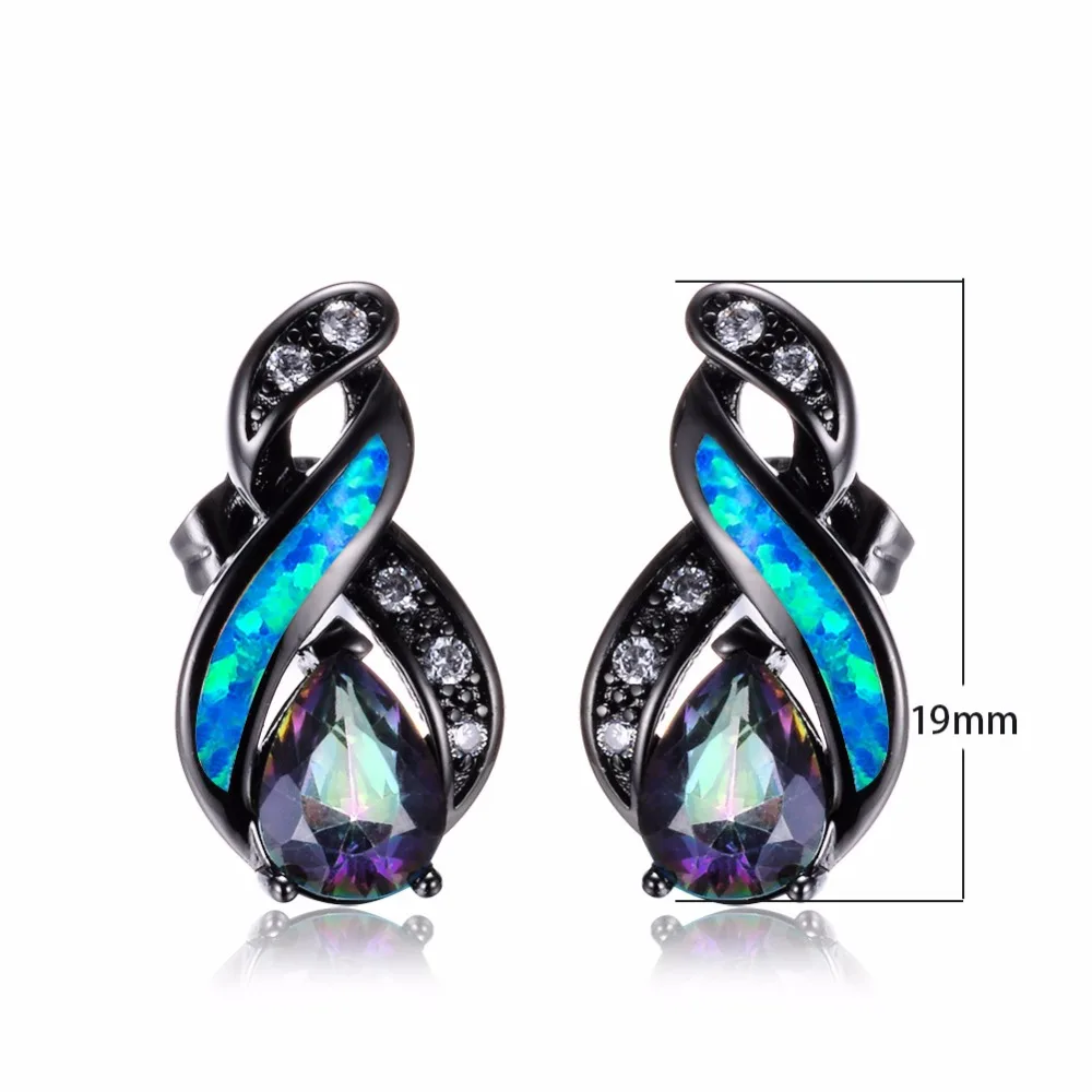 Роскошные сверкающие свадебные серьги Bijoux из циркония Аутентичные Серебряные