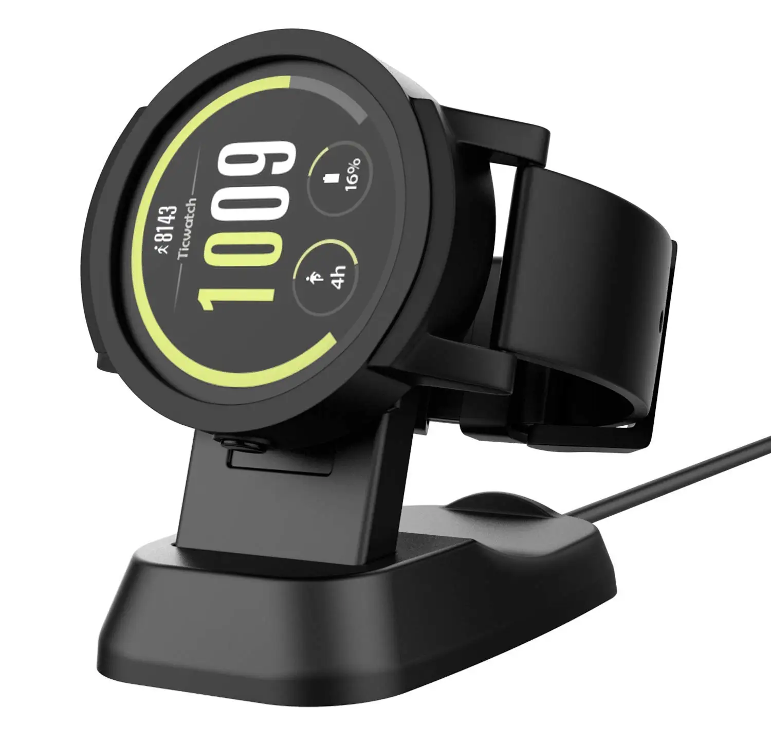Адаптер зарядного устройства YSAGi для часов Ticwatch E / S сменный usb кабель зарядки