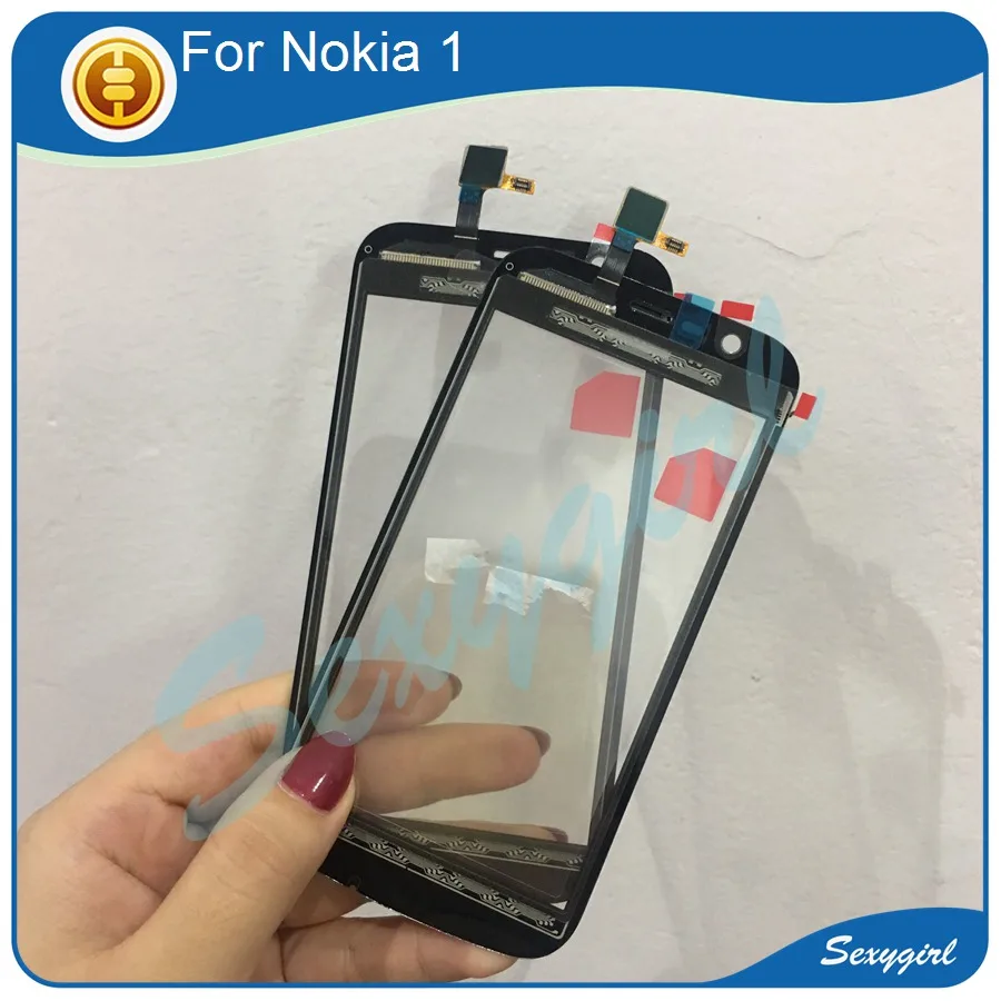 4 5 дюймов для Nokia 1 N1 сенсорный экран дигитайзер Датчик Внешний стеклянный