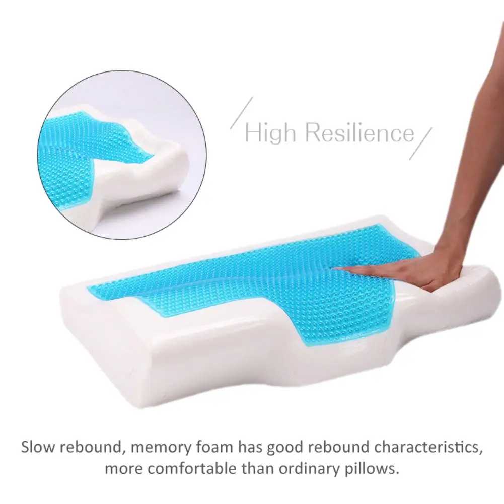 1 шт. пены памяти средства ухода за кожей шеи Прохладный Гель Подушка летний