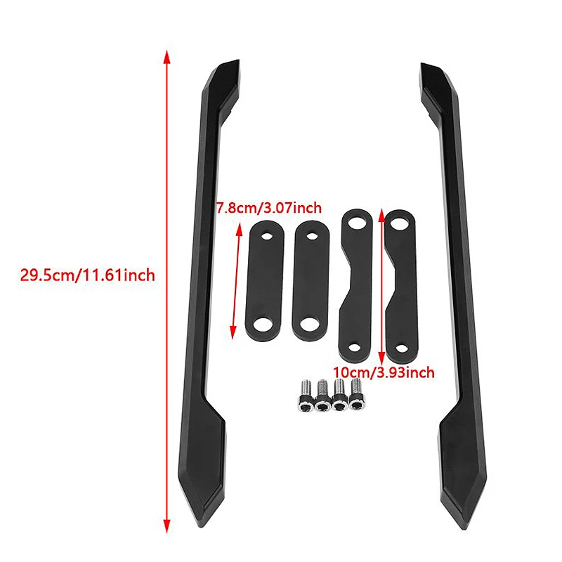 Motorcycle Cnc Aluminum Alloy Rear Passenger Seat Hand Handle Grab Bar For Yamaha Mt09 Mt-09 Mt 09 Fz-09 Fz 2014-2017 | Автомобили и