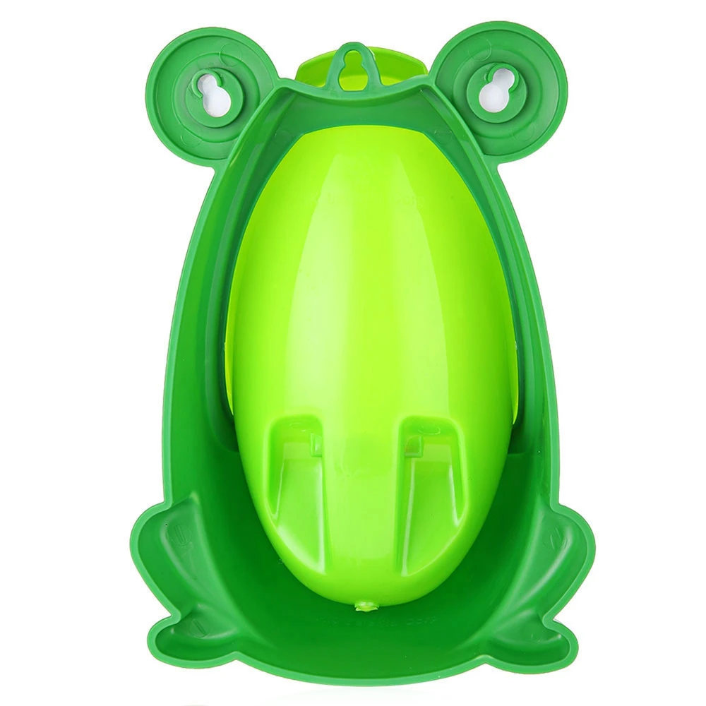 Милые животные мальчика Портативный горшок писсуар стоя Туалет penico лягушка