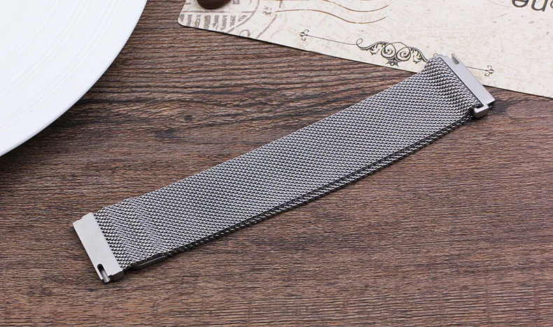 Миланские петлевые часы на магнитном ремешке для Fitbit Blaze, умные часы, сетчатый ремешок из нержавеющей стали, браслет, браслет с рамкой