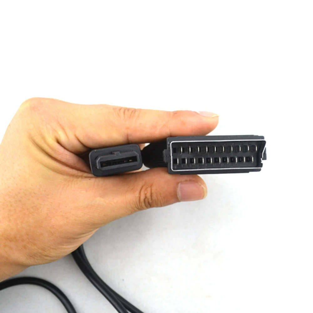 A/V TV Video NTSC Scart Cable Cord Lead Gaming for G amecube N GC для фотоконсоли|tv video cable|gaming consolegaming tv |